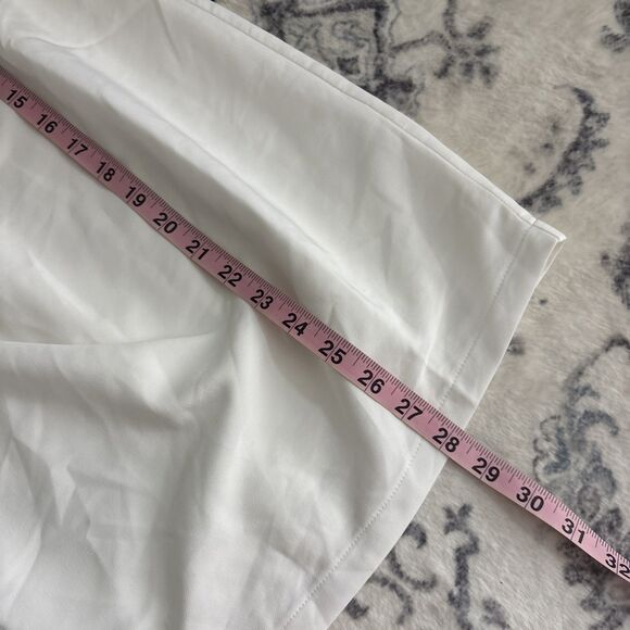 Lulus Festive Occasion White Ruched Strapless Bodycon Mini Dress Size Medium NWT - Picture 7 of 9